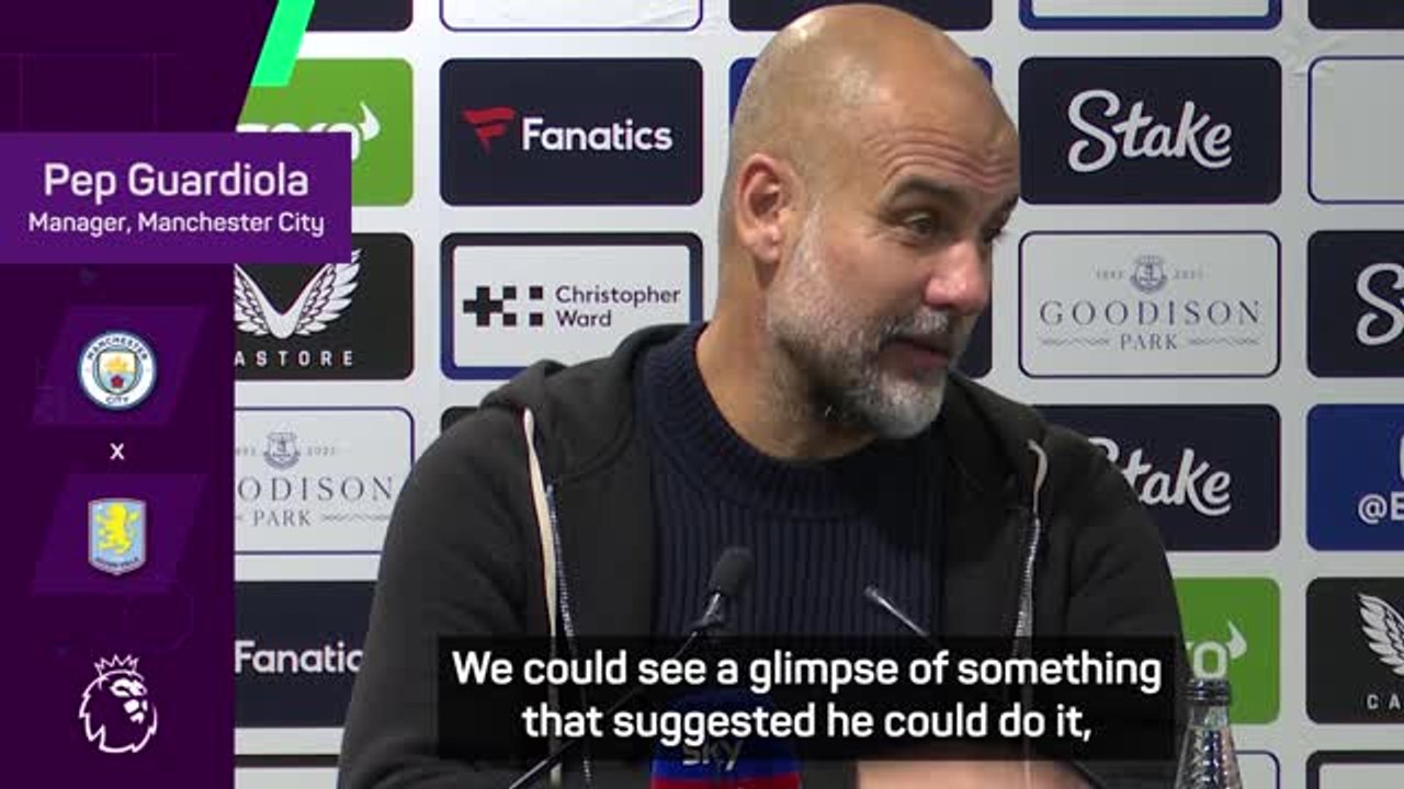 Man City had an 'exceptional' player in Rogers, admits Guardiola