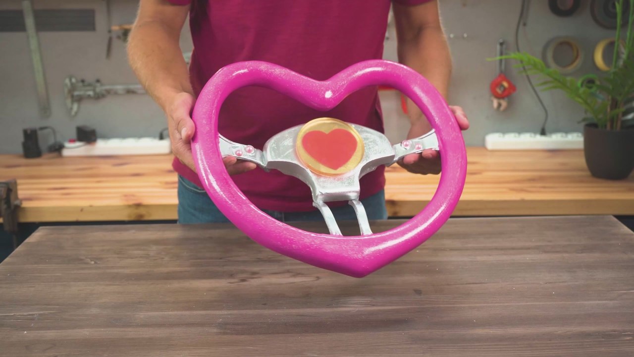 Une jolie roue rose FAIT MAISON pour votre voiture 💖🛻🛻