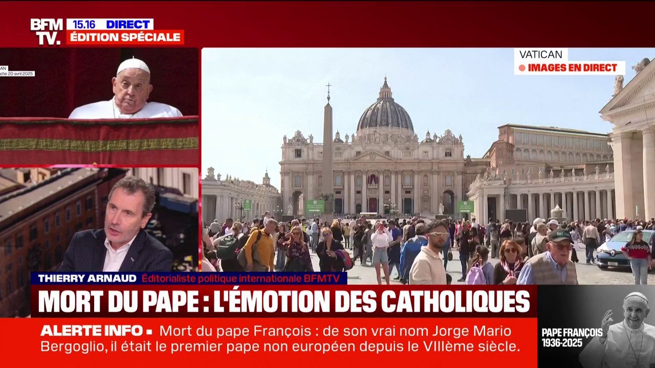 Mort du pape François: vague d'hommages de la part des dirigeants à travers le monde