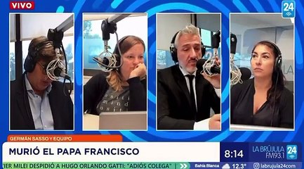 SE ENTERÓ EN VIVO QUE MURIÓ EL PAPA FRANCISCO Y NO SEGUIR CON LA NOTA