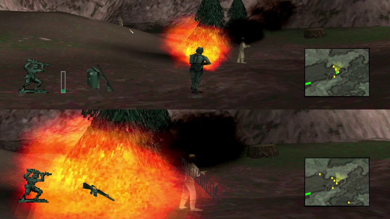 Army Men 3D - Multiplayer Capture the Flag PVP - Map: Cabin Fever