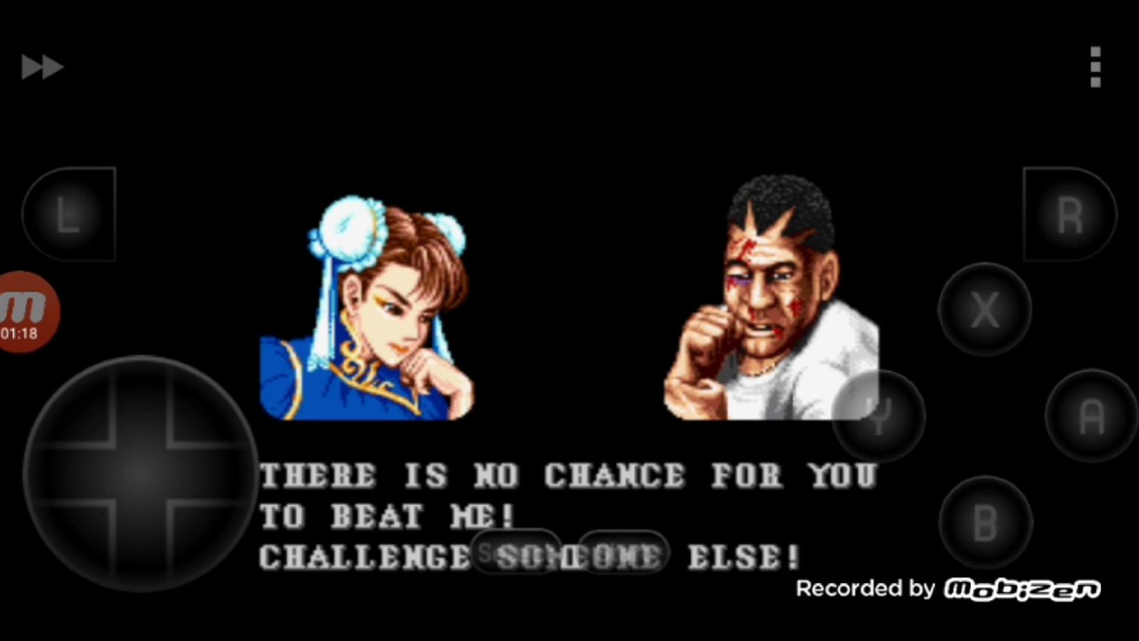Street Fighter II Turbo: Hyper Fighting Chun-li vs Balrog luta completa