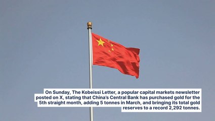 China's Central Bank's Gold Stash Spikes To 2,292 Tonnes And Beijing Is Still Buying