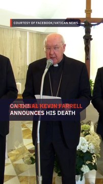 Pope Francis has died, Vatican says in video statement