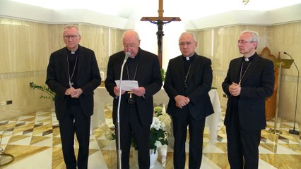 Roma - L'annuncio della morte di PAPA FRANCESCO (21.04.25)