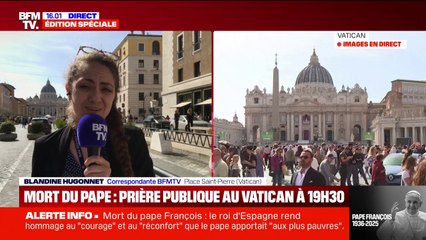 Mort du pape François: une prière du Rosaire sera effectuée en public à 19h30 sur la place Saint-Pierre
