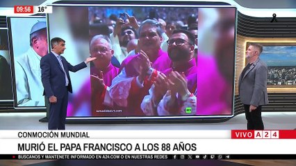 ⚫ MURIÓ EL PAPA FRANCISCO: EL PASE ENTRE ANTONIO LAJE Y LUIS NOVARESIO