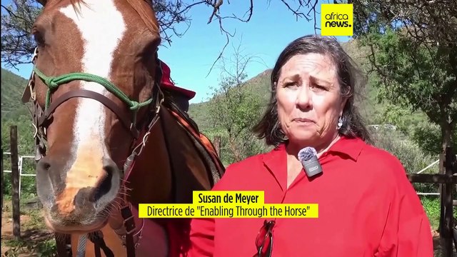 En Namibie, l'équitation devient une forme de thérapie pour les enfants en situation de handicap