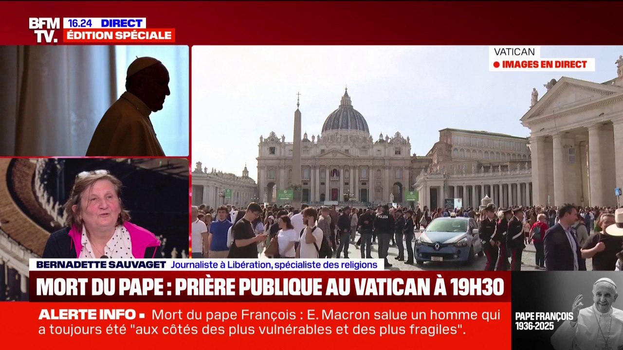 Le pape a reçu le vice-président américain JD Vance au Vatican: "Ce sont deux ennemis implacables", explique Bernadette Sauvaget journaliste à Libération