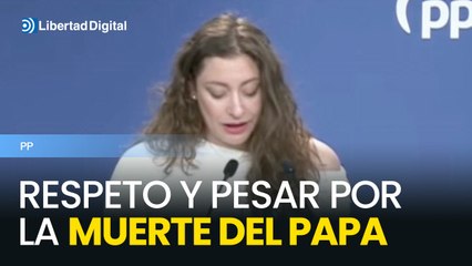 Ester Muñoz expresa su pesar por la muerte del papa Francisco