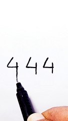 Bird drawing number 444