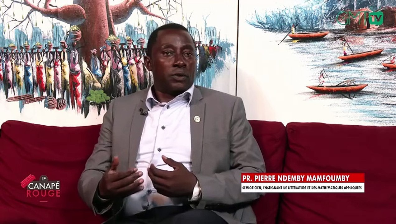 [#LeCanapéRouge] Pr. Pierre Ndemby Mamfoumby, Sémioticien, enseignant de littérature et des mathématiques appliquées