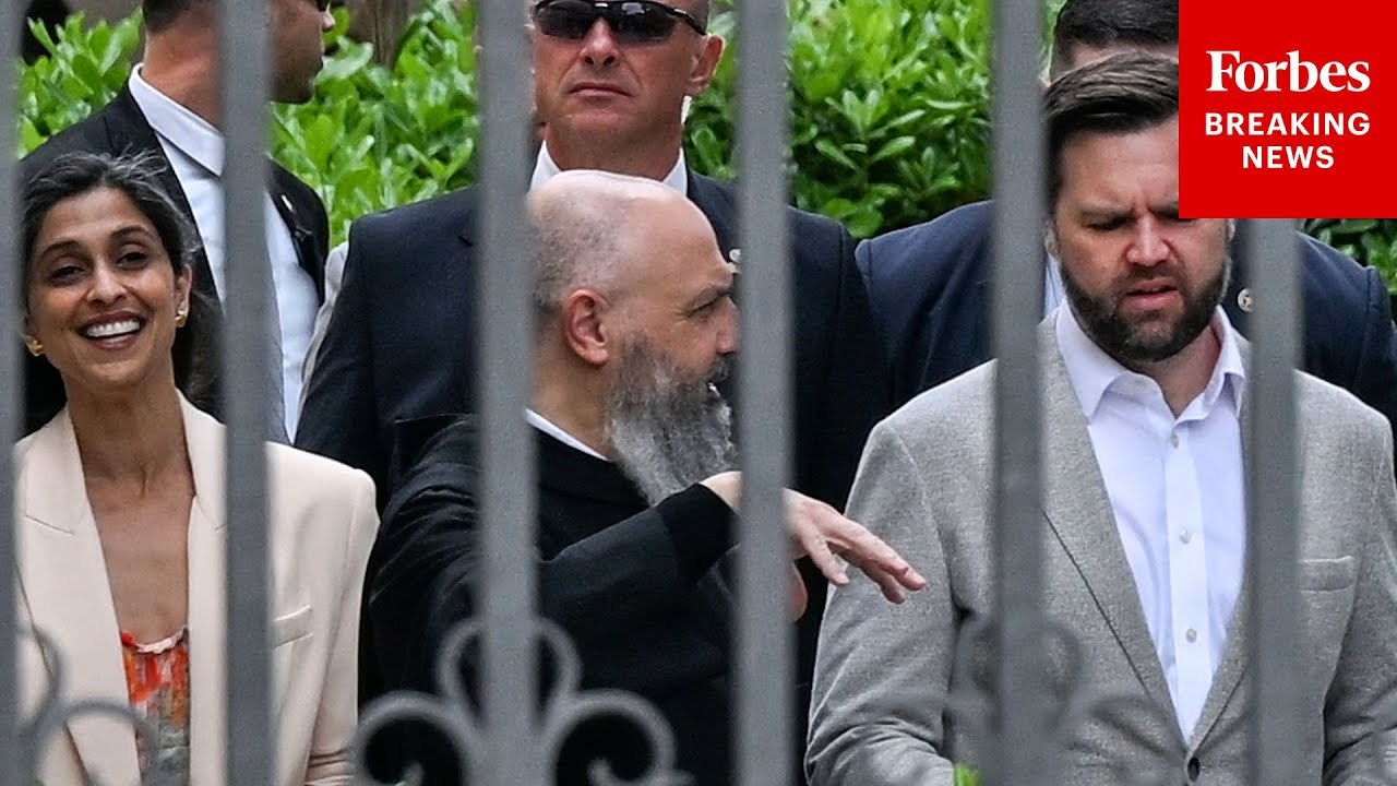 Vice President JD Vance And His Family Attend A Private Easter Mass At The Vatican