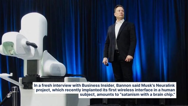 Steve Bannon Says Elon Musk Is 'Evil,' Blasts His Brain Chip Ambitions As 'Techno‑Feudalist' Plot To Hijack Humanity's Future
