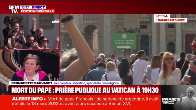 Le pape François avait une culture marquée par la théologie française, relate Bernadette Sauvaget journaliste à Libération
