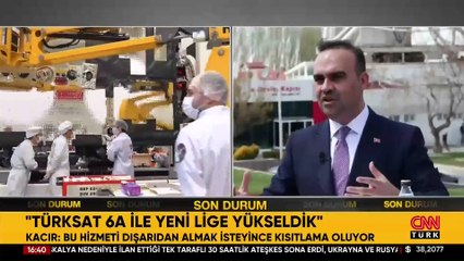 Bakan Kacır: Türksat 6A ile yeni lige yükseleceğiz