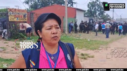 Santa Lucia desalojo