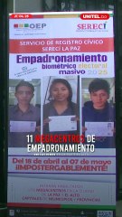 Conoce los 11 megacentros de empadronamiento habilitados en La Paz y El Alto.