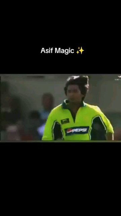 # best M.Asif bowling # video $😁