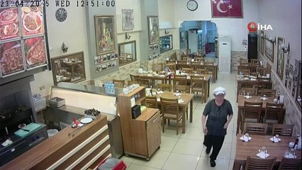 Yalova'da Depremde Restoranda Yaşanan Panik Kamerada