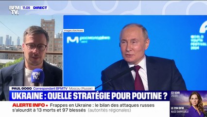 Guerre en Ukraine: quelle est la stratégie de Vladimir Poutine ?