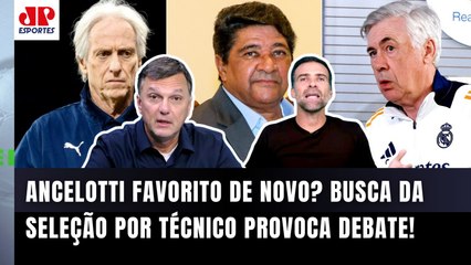 "ISSO PODE MUDAR TUDO, gente! Eu NÃO ACREDITO que..." CBF VOLTA A MIRAR Ancelotti e PROVOCA DEBATE!