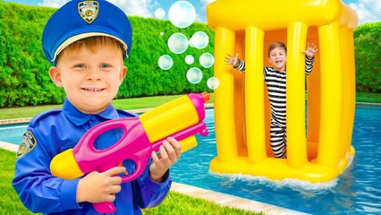 Oliver and Mom OPEN a Car Wash
