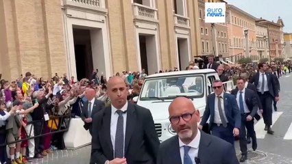 شاهد: آخر ظهور علني للبابا فرنسيس في أحد الفصح قبل وفاته بيوم