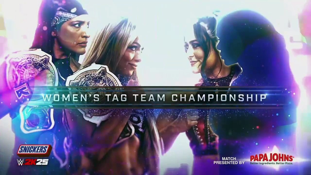 WRESTLEMANIA 41 - WWE WOMAN TAG TEAM CHAMPIONSHIP - LIV MORGAN - RAQUEL RODRIGUEZ VS LYRA VALKYRIA
