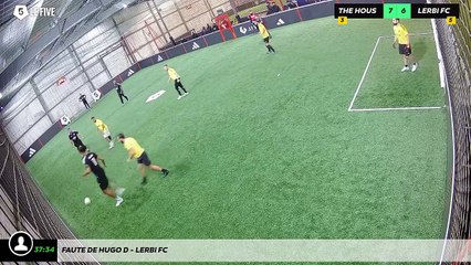 Faute de Hugo D - Lerbi Fc
