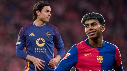Dybala sobre Lamine Yamal en el Barcelona: "Deseo que tenga una carrera como la de Leo"
