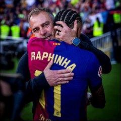 🔥 HANSI FLICK REACCIONA AL PENALTI DE RAPHINHA EN LA REMONTADA DEL BARÇA ANTE EL CELTA ⚽🧠