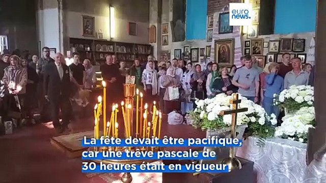 Les soldats ukrainiens et russes ont célébré leur quatrième Pâques consécutive sur la ligne de front