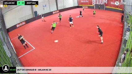 But de Arnaud B - Milan Kc 25