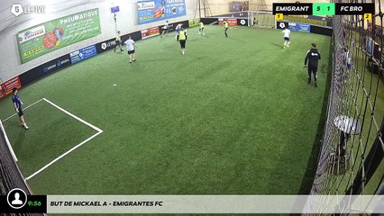 But de Mickael A - Emigrantes Fc