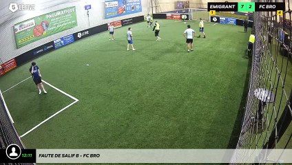 Faute de Salif B - Fc Bro