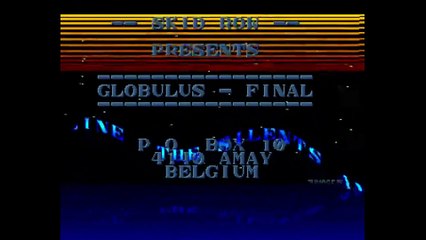 Amiga Cracktro Globulus by Skid Row (1990)
