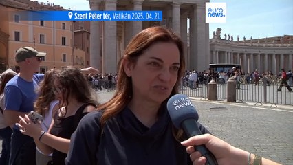 "A katolikus egyház legszerényebb vezetője volt" – gyászoló hívek gondolatai Ferenc pápáról