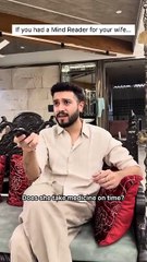 Wife's Mind Reader 😃😃