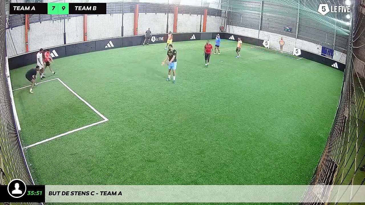 But de Stens C - Team A