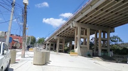 Continúa corrección de deterioro del puente de la 17