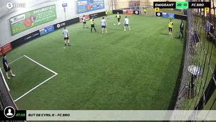 But de Cyril R - Fc Bro