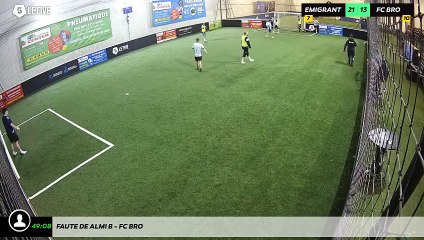 Faute de Almi B - Fc Bro
