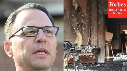 Gov. Josh Shapiro Asked How He Feels Returning To The Official Residence After Arson Attack