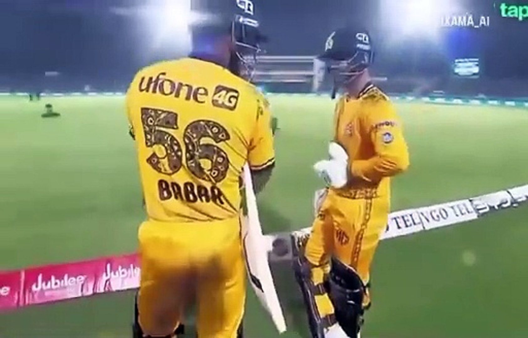 Babar Azam  commentary during PZ match