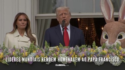 Líderes mundiais rendem homenagem ao papa Francisco