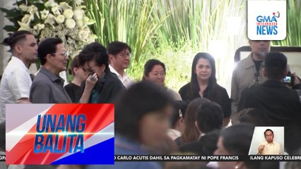PBBM, kabilang sa mga dumating sa huling gabi ng burol ni national artist at superstar Nora Aunor | Unang Balita