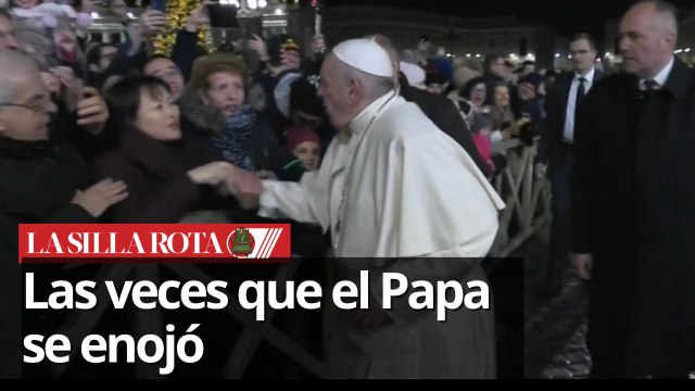 Las veces que el Papa Francisco se enojó con feligreses