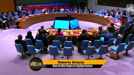 Rep Dominicaine reyaji nan seyans konsèy sekirite ONU sou Ayiti