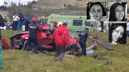 VIDEO | Ya identificaron a las tres víctimas del accidente en la vía Tunja – Bogotá
